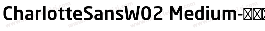 CharlotteSansW02 Medium字体转换
